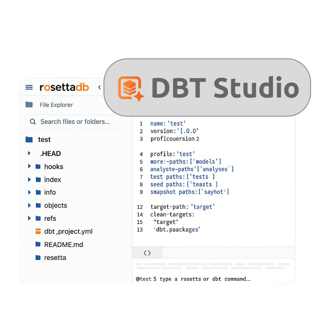 Rosetta DBT Studio Hero Image
